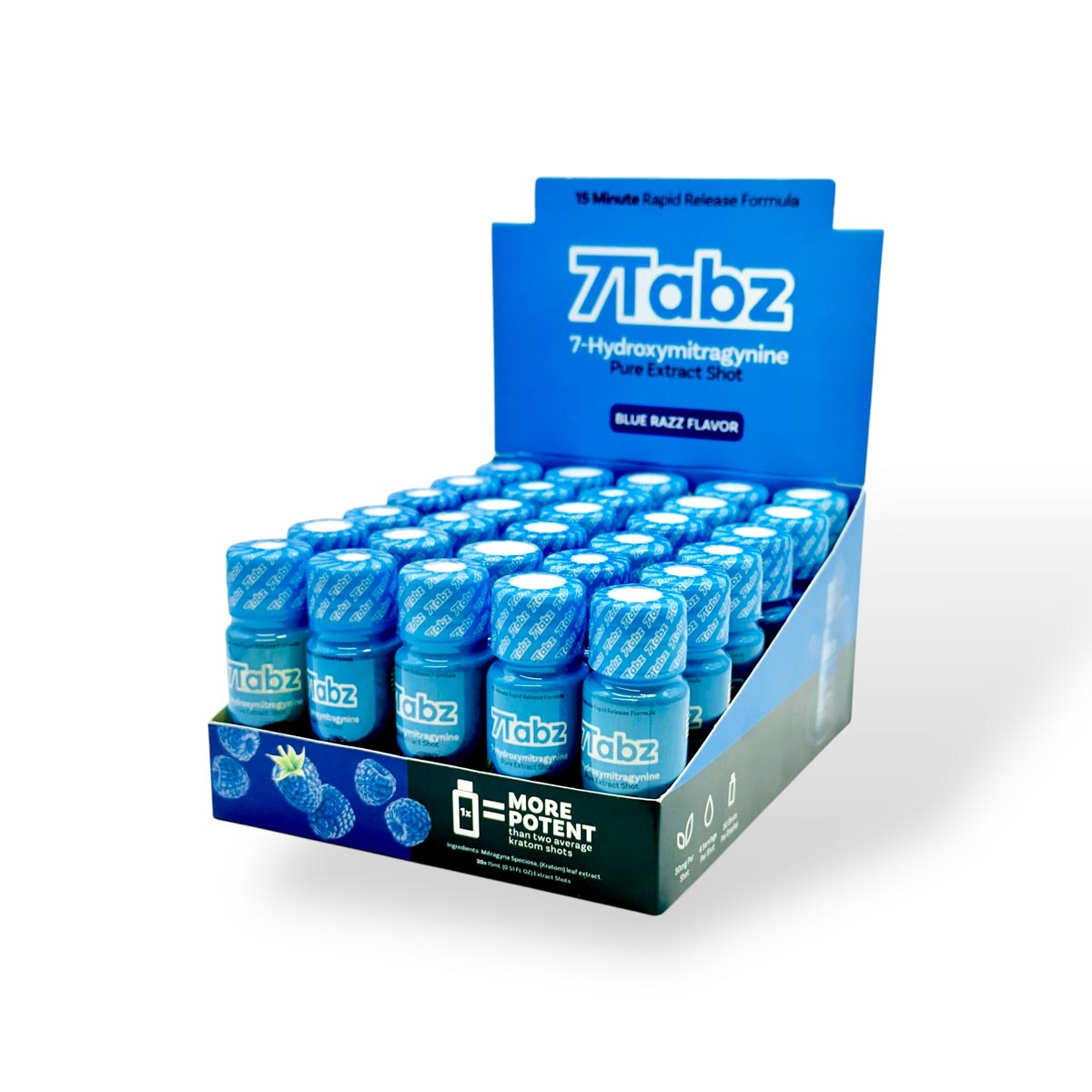 7Tabz - 7-OH Shots - 30mg - 30ct