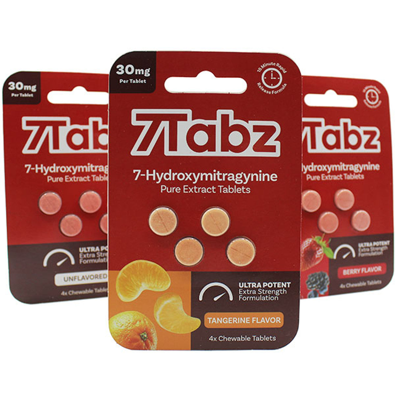 7Tabz - 30mg 7-OH Tabs - 4pk - 10ct