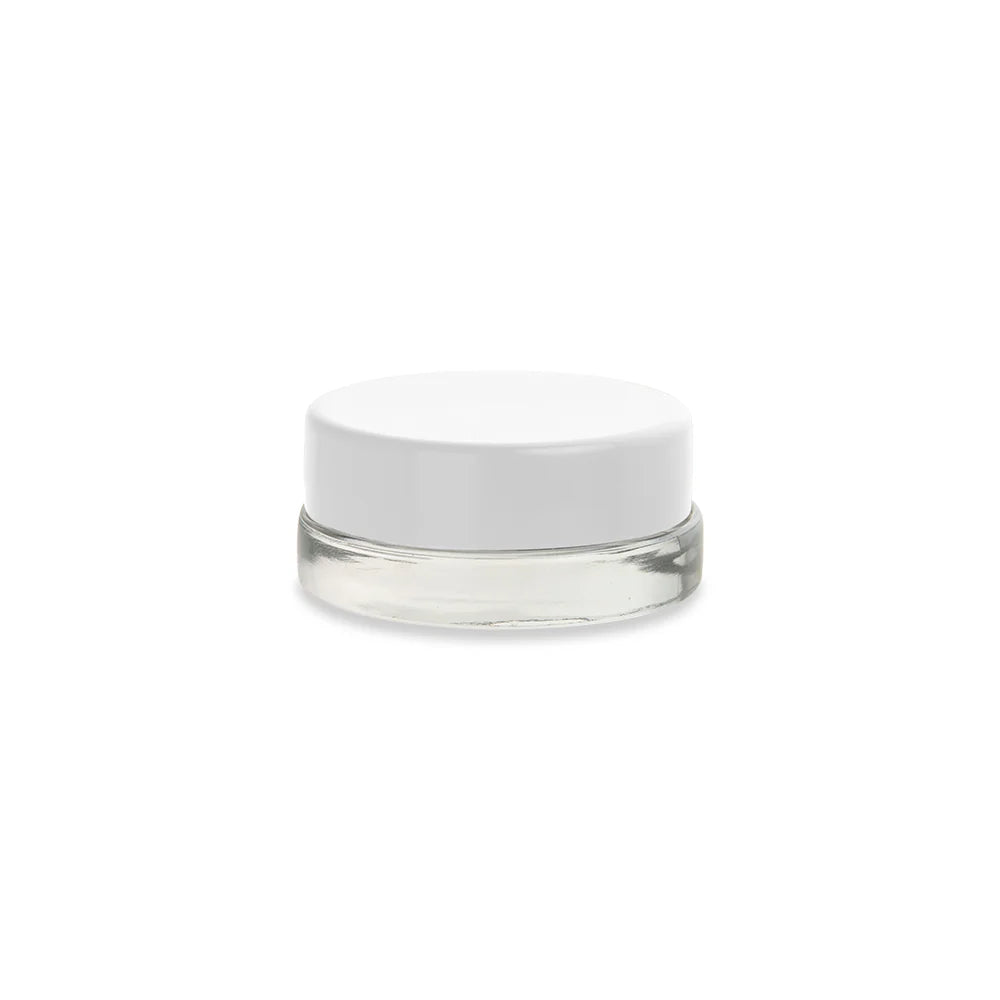 Loud Lock - Glass Jar w/ Lid - White - 7ml - 450ct