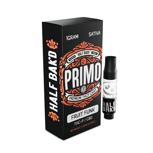 Half Bak'd - 1g Cart - Primo THC-P - 5ct
