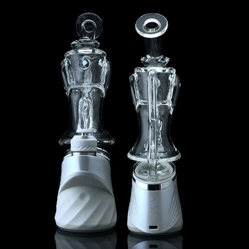 Iridescent Glass - Puffco Top - Superior Gilly - Clear
