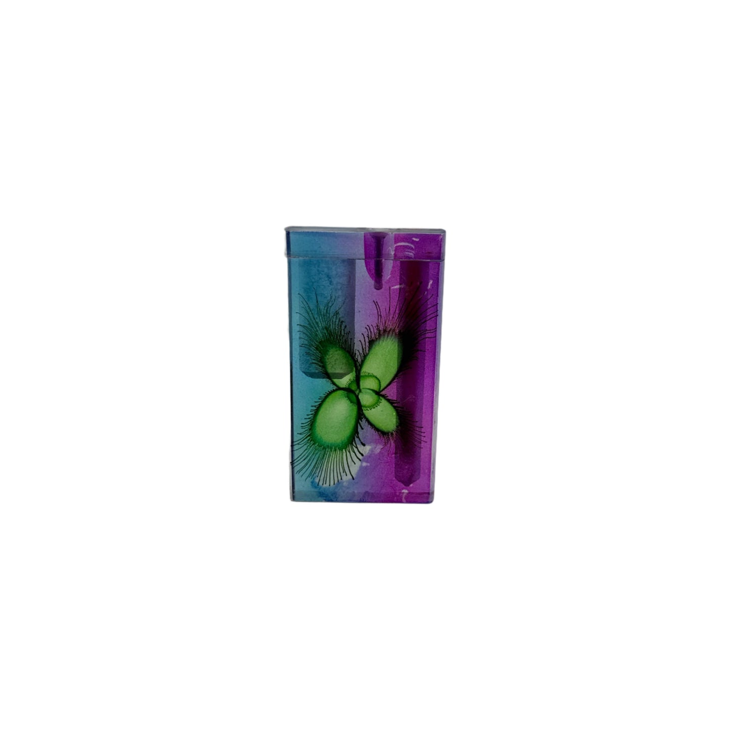 Dugout - 4" Acrylic Dug Out W/Metal Bat - Design