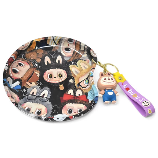Rolling Tray - Creepy-Cute Metal w/ Keychain - Medium