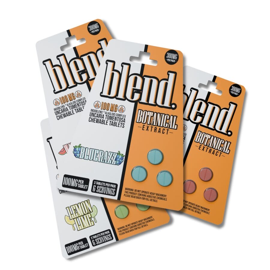 Blend - 100mg Botanical Tablets - 3pk - 5ct