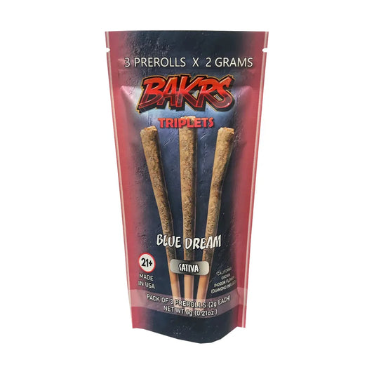 Bakrs - 2g Pre-Roll - 3pk - 10ct