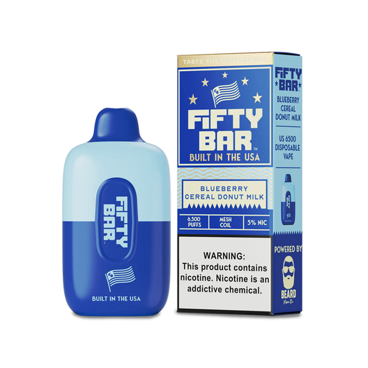 Fifty Bar White 20k - 18ml - 5ct