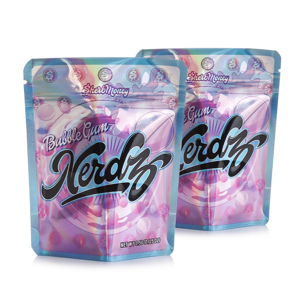 Mylar Bags - 3.5g - Designer Nerdz - 100ct