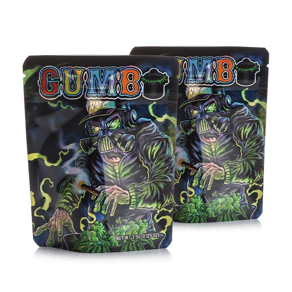 Mylar Bags - 3.5g - Designer Gumbo - 100ct
