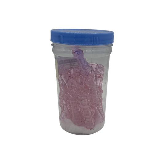 Chillum Jar - 3" Twisted Body Pink 15ct*