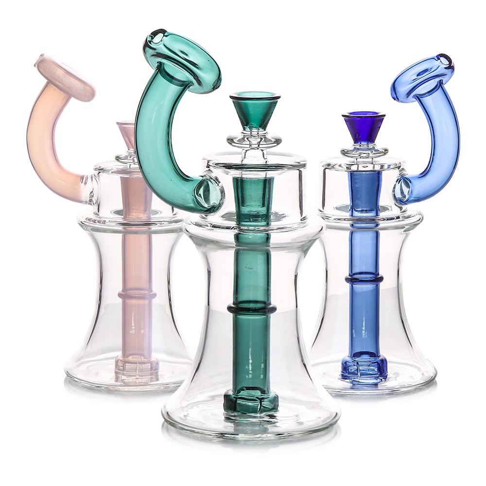 WP - 8" Colored Neck Showerhead - Asst