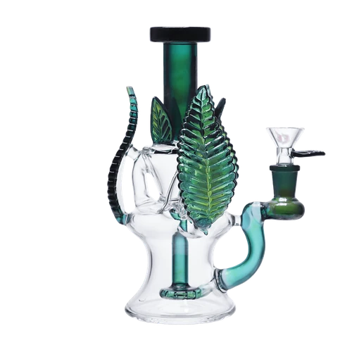 Cheech - WP - 9.5" Watering This Plant Rig - Teal