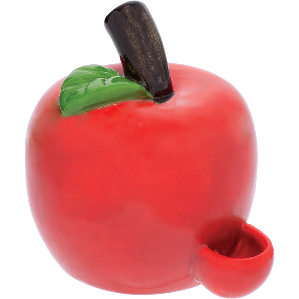 Wacky Bowlz - Ceramic Pipe - Large - 3.5"* - Apple