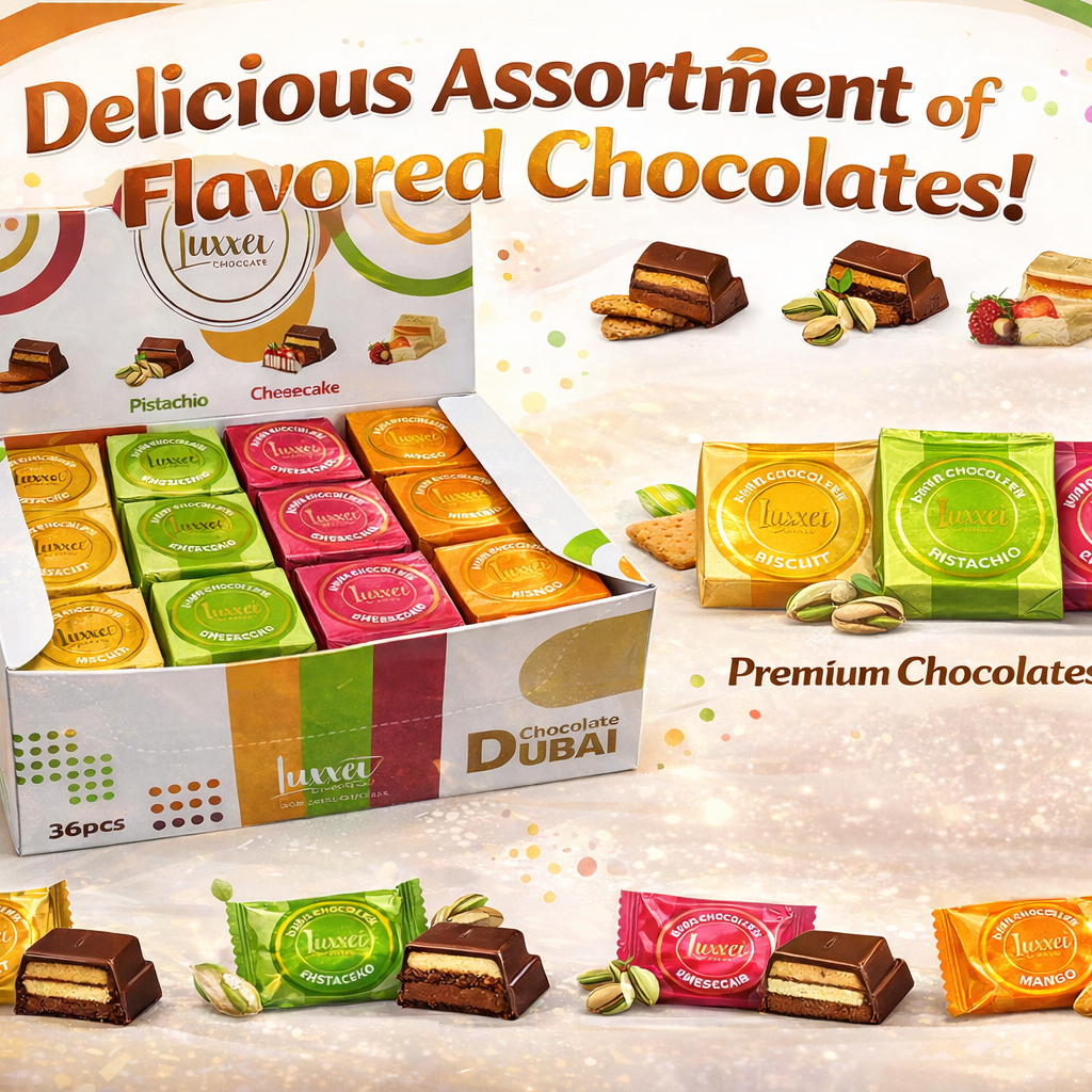 Luxxei Dubai Chocolate - 36ct