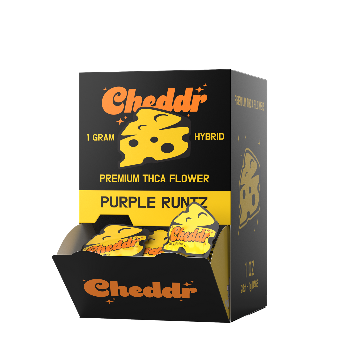 Cheddr 1g Flower | THC-A | 28ct