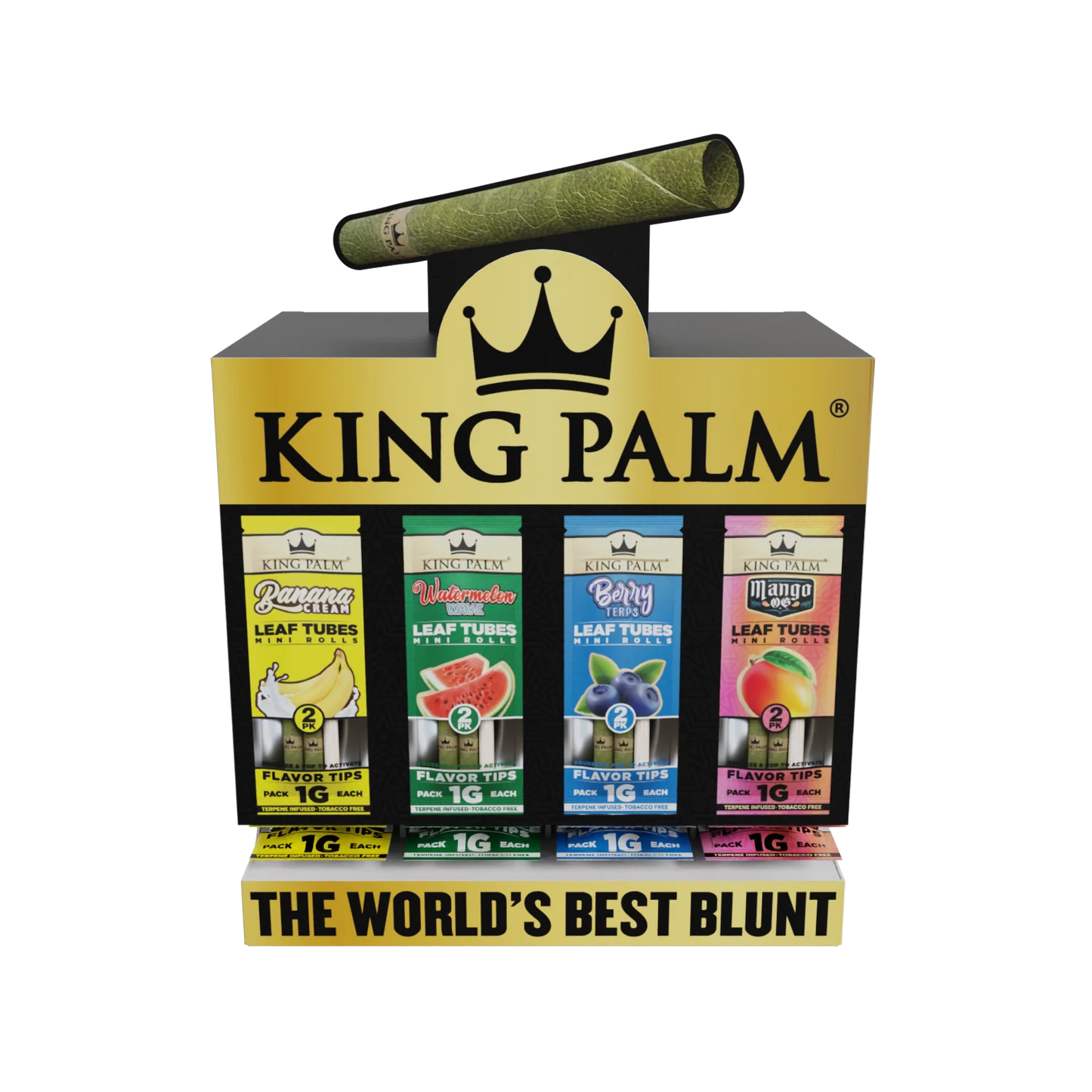 King Palm - Cones - Mini Asst - 2pk - 80ct +