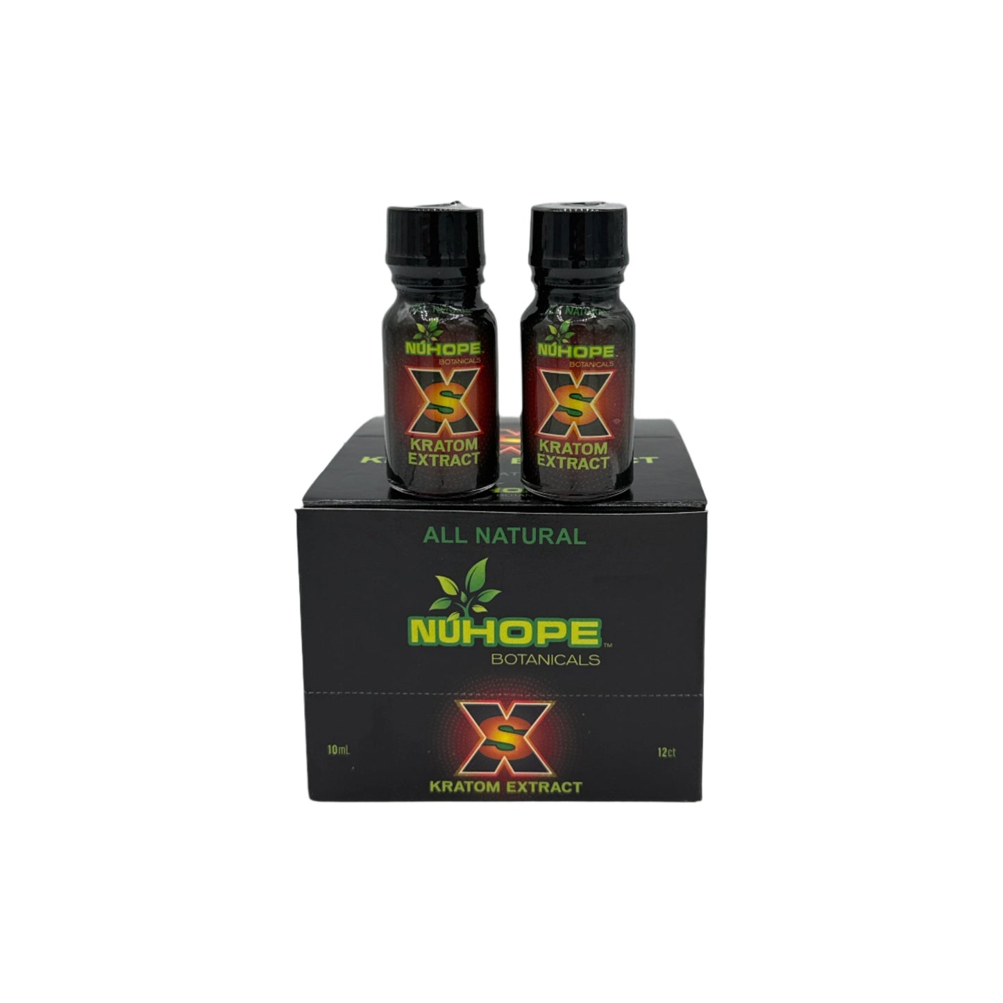 Nuhope botanicals - Kratom - Shot - XS - 10ml - 12ct