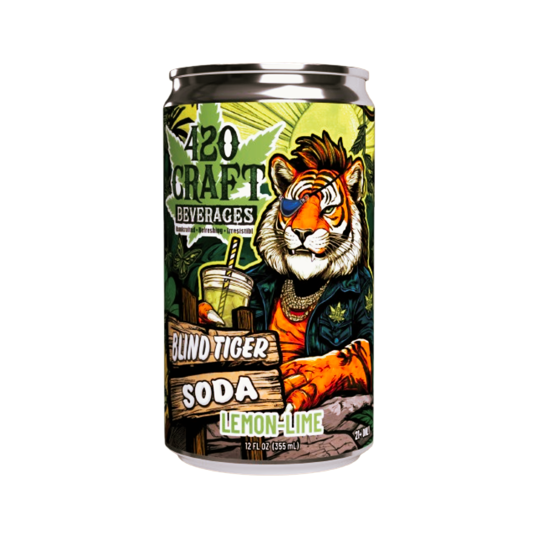 420 Craft Beverages - D9 Soda 25mg - 12oz