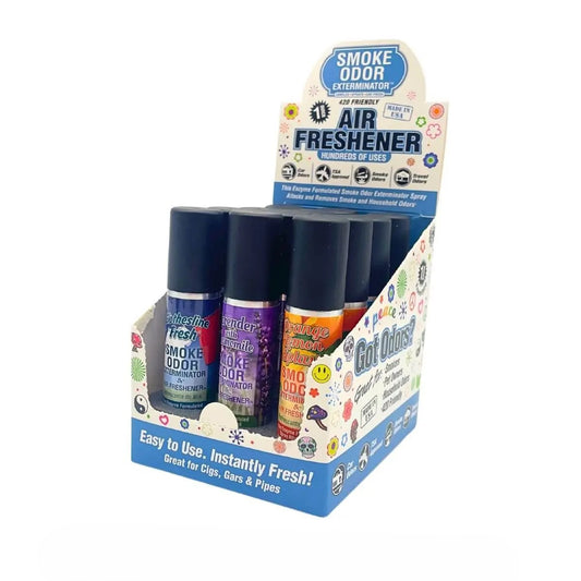 Smoke Odor Exterminator - 1oz Spray Display - Mixed Year Round - 12ct