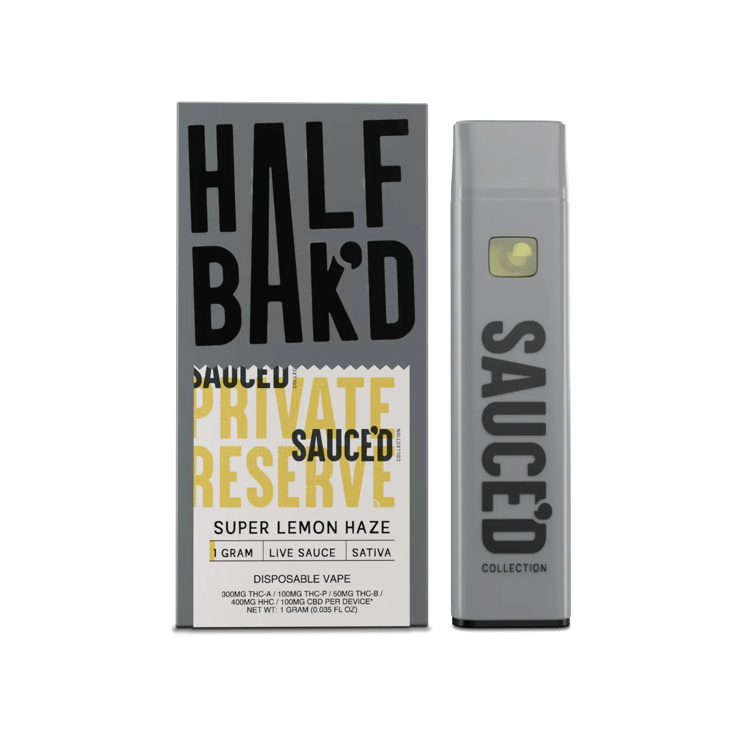 Half Bak'd - 1g Dispo Private Reserve