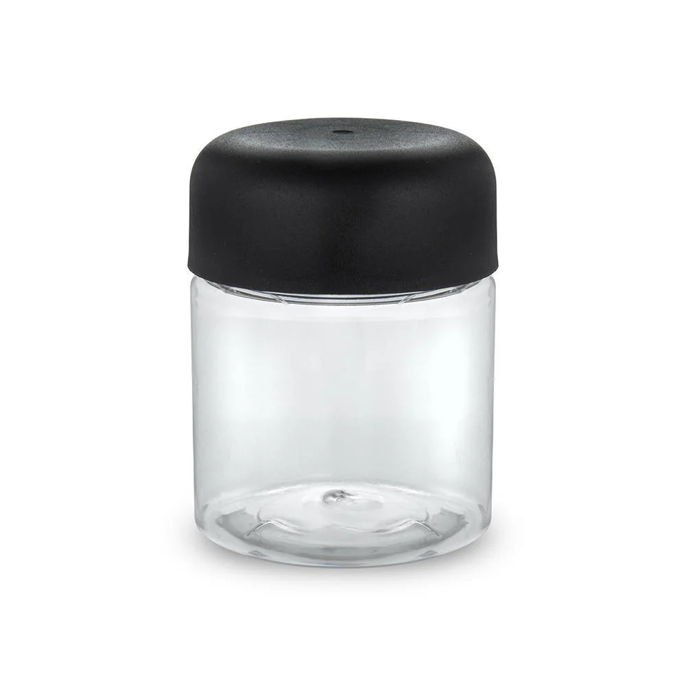 Loud Lock - Child Resistant Plastic Jar - 4oz - Black - 100ct