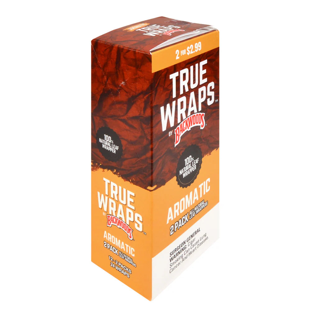 Backwoods True Wraps (2/$2.99) - 2pk - 12ct