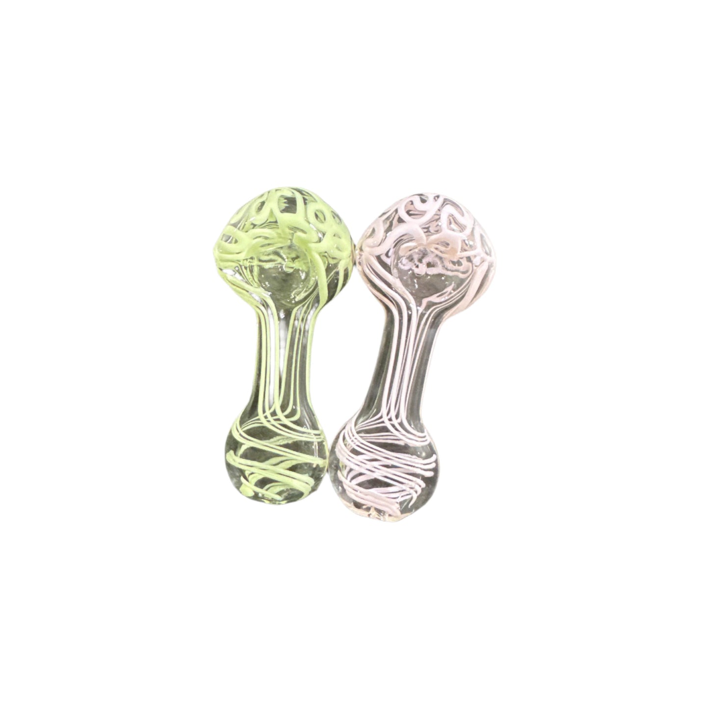 Glow-in-the-Dark Twisted Glass 5 pack