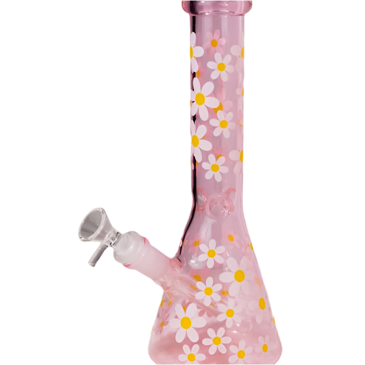 WP - Fluorescent Sun Flower Beaker - Assorted Colors