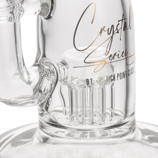 HPG Crystal Series - WP - 8" Mini Bottle w/ Reinforced Tree Perc