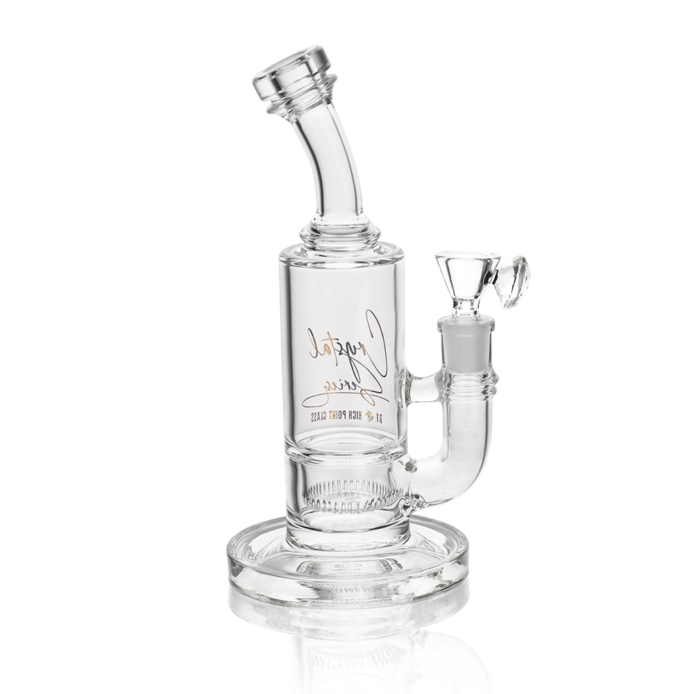HPG Crystal Series - WP - 9.5" Slit Bucket Perc Straight