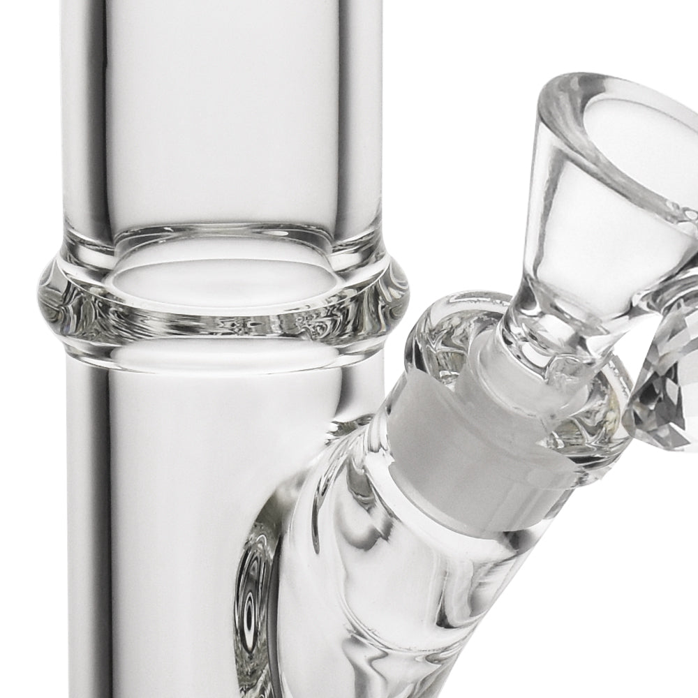 HPG Crystal Series - WP - 12" Diamond Ice Catcher Ring Cylinder
