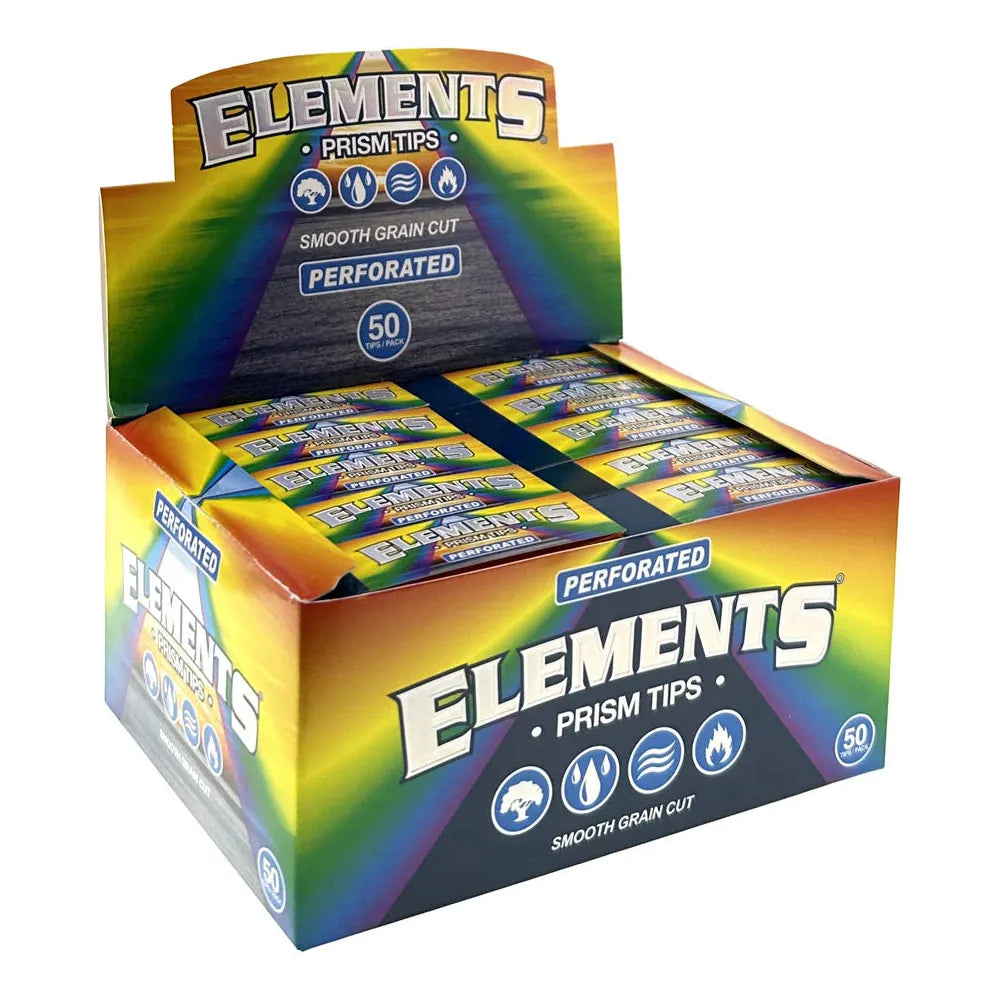 Elements - Tips - Perforated Prism - 50ct