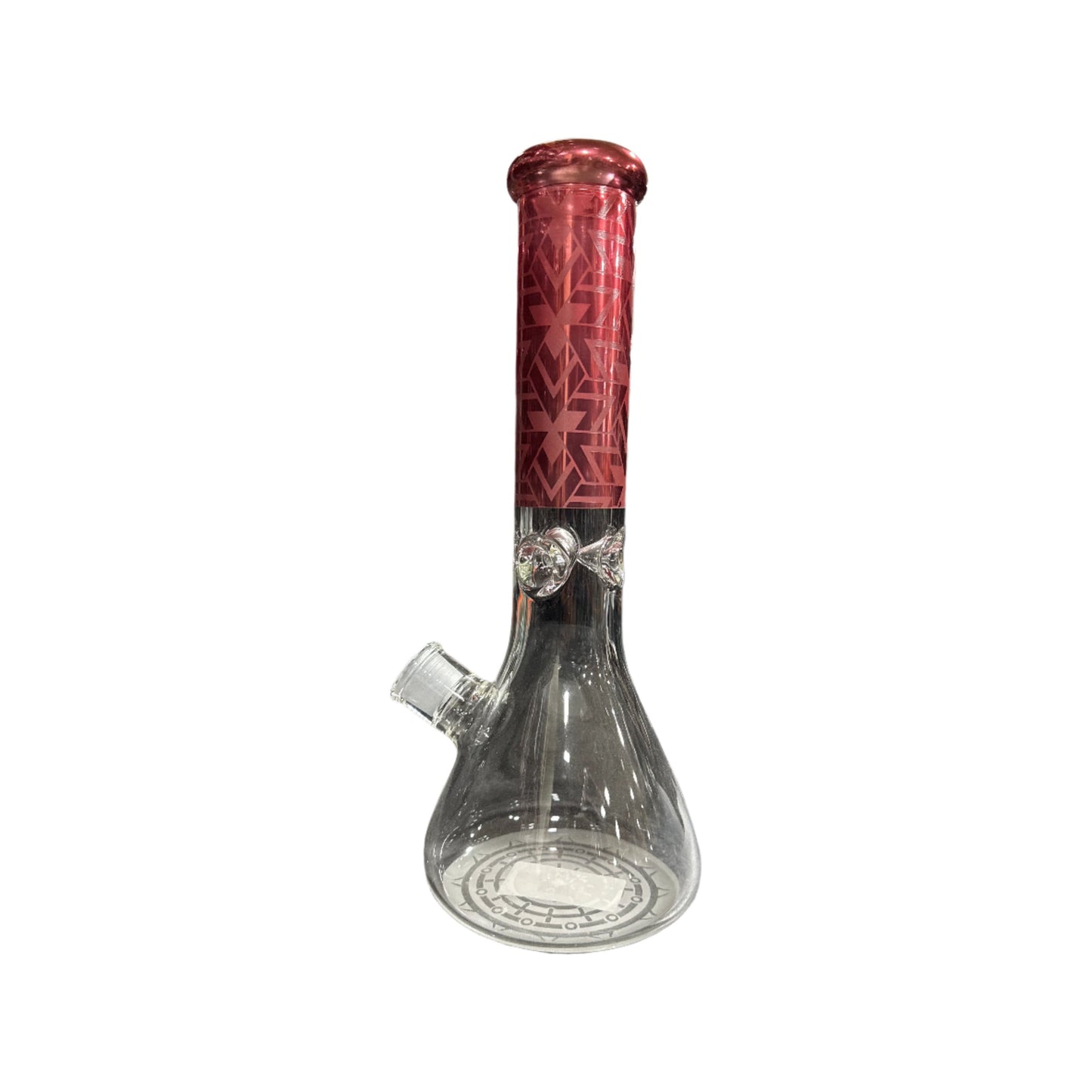 Beaker Bong - 13.5" 7mm Abstract Pattern - Asst - SGBK38