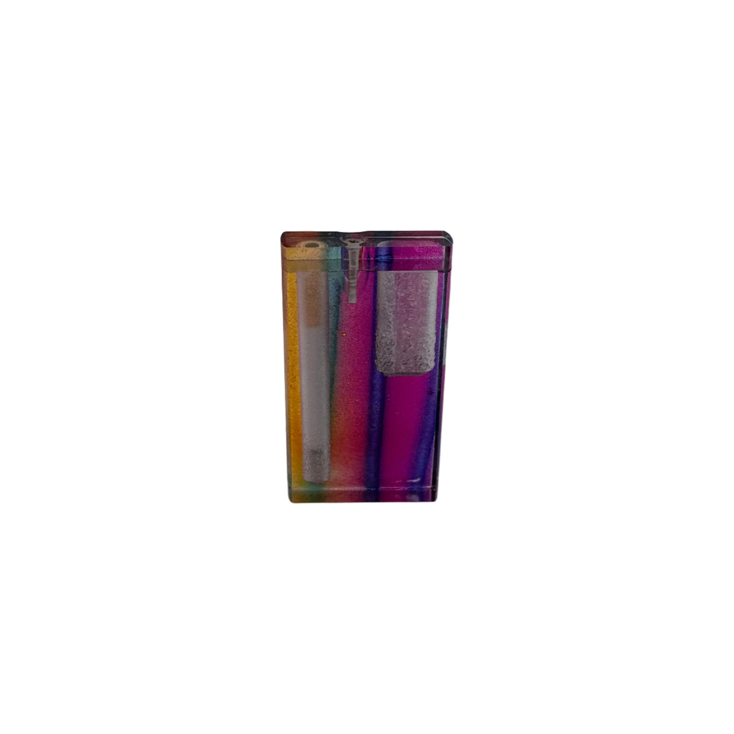 Dugout - 4" Acrylic Dug Out W/Metal Bat - Design
