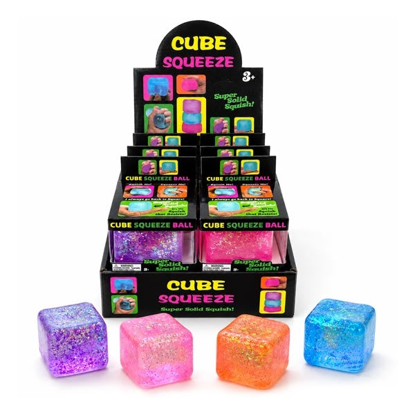 Squish Toy - 12ct - Cube w/ Star