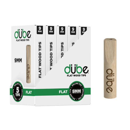 Dube 9mm Wood Tips - 5pk - 5ct