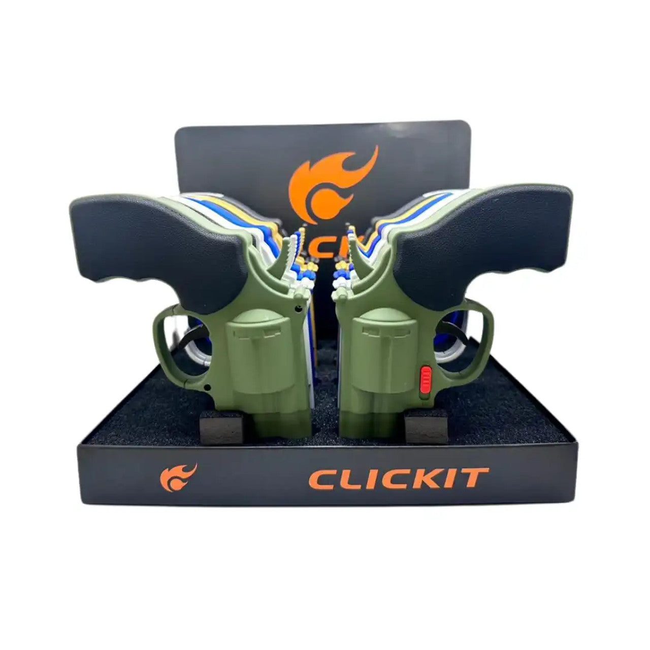Clickit - Torch Lighter - Revolver - 10ct
