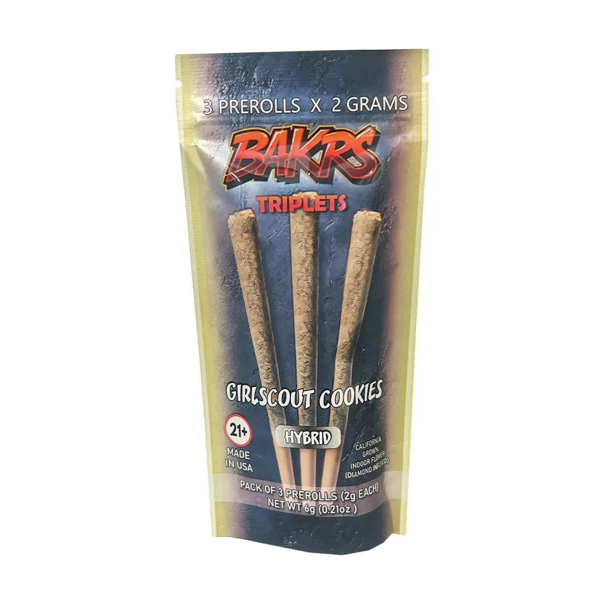 Bakrs - 2g Pre-Roll - 3pk - 10ct