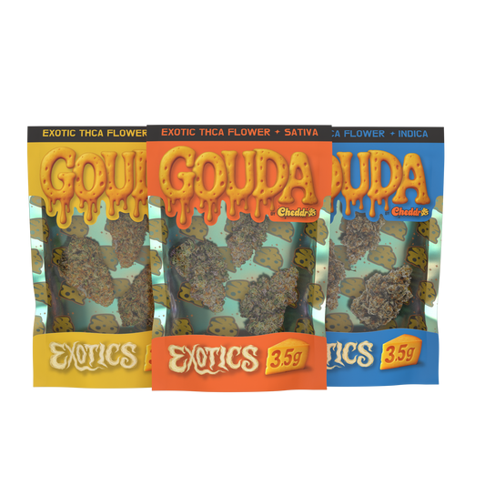 Cheddr Gouda Exotics | 3.5g Flower | 5ct