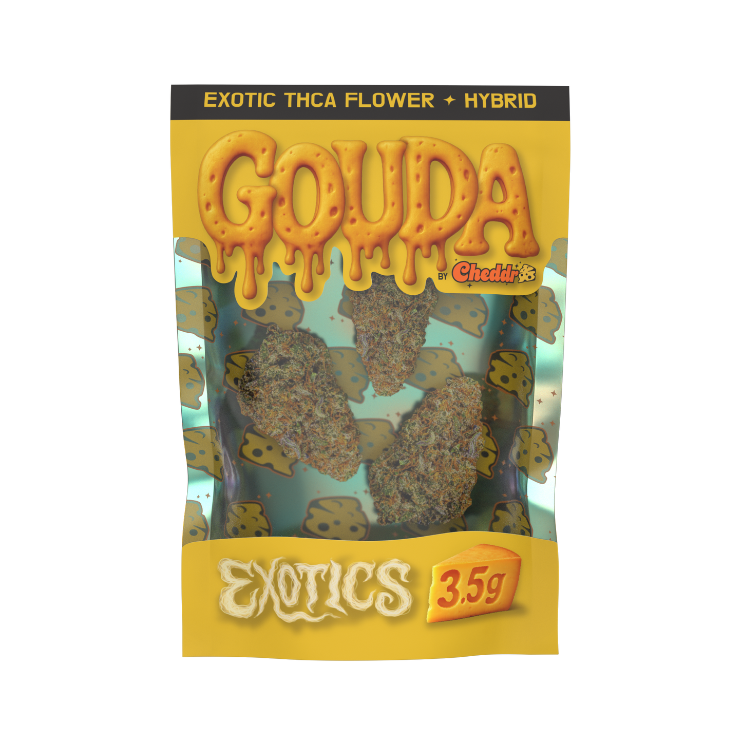 Cheddr Gouda Exotics | 3.5g Flower | 5ct