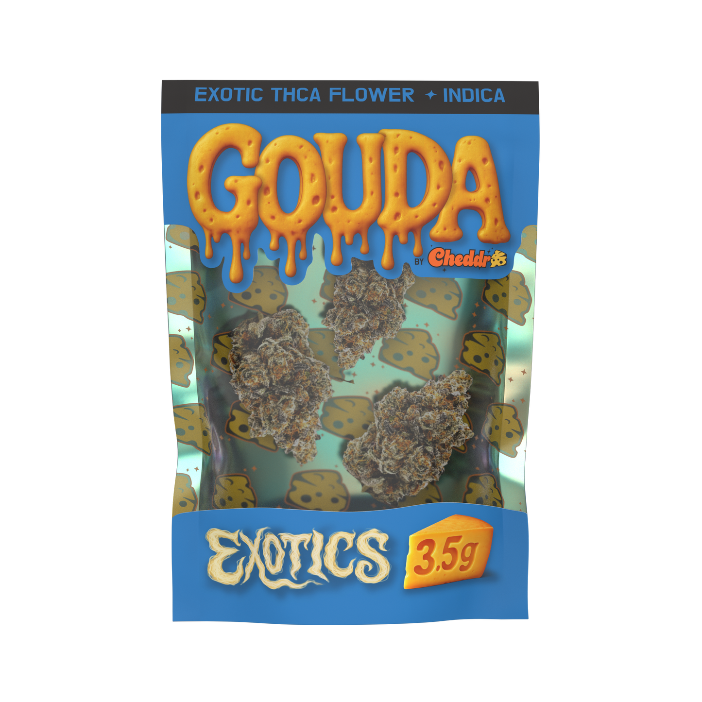 Cheddr Gouda Exotics | 3.5g Flower | 5ct