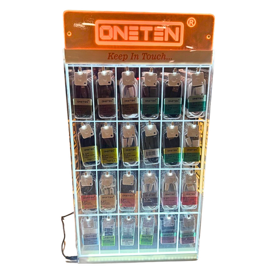 Oneten Cell Phone Cable LED Counter Display - 150ct