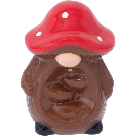 Fujima Red Mushroom Gnome Backflow Burner - 4.75"