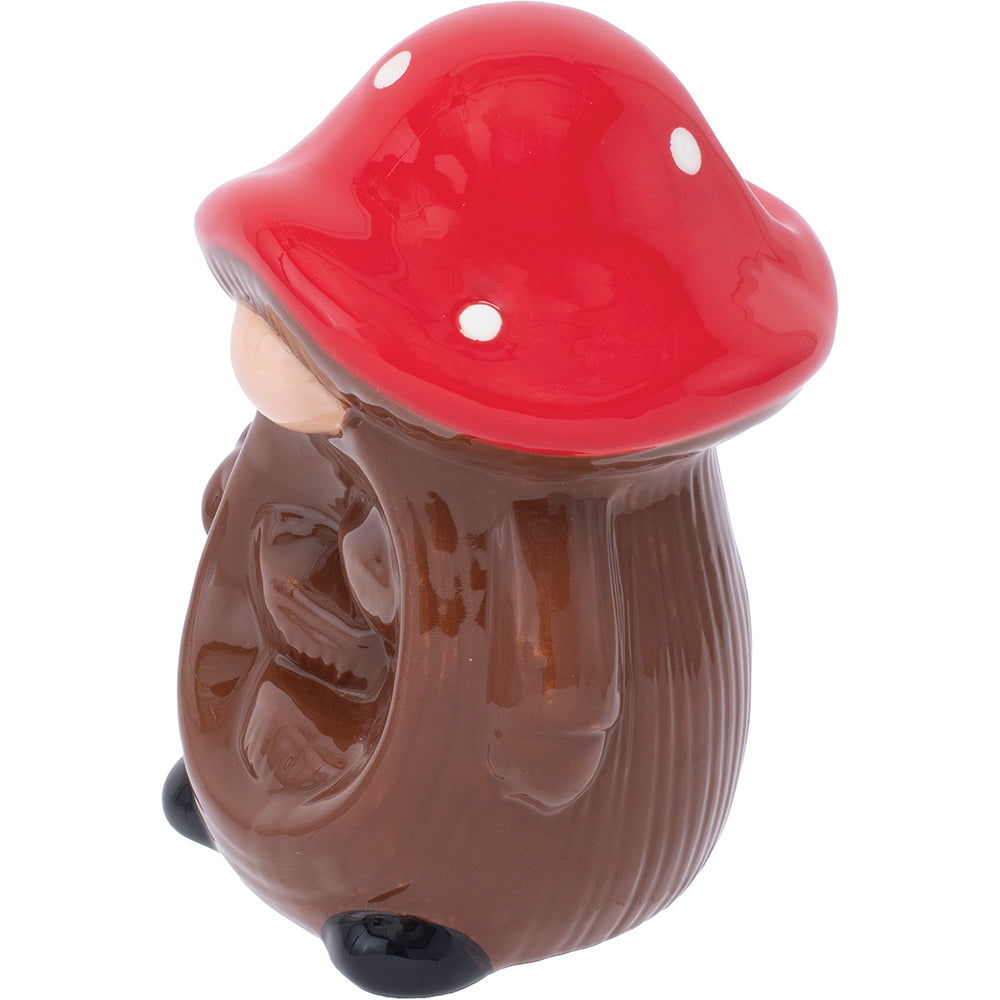Fujima Red Mushroom Gnome Backflow Burner - 4.75"