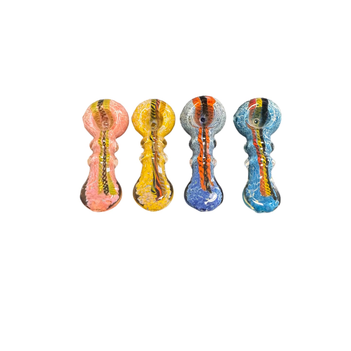 Hand Pipes - Double Ring Rasta - 4ct