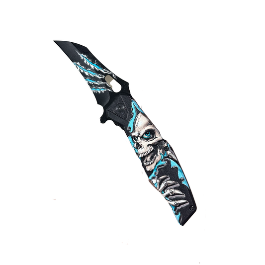 Razor Tactical - Premium Flip Knife - RT-7380BL
