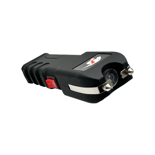 Cheetah Mega Force Stun Gun w/ Flashlight - Black