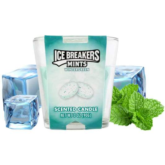 Icebreakers Scented Candles - Wintergreen - 3oz & 14oz