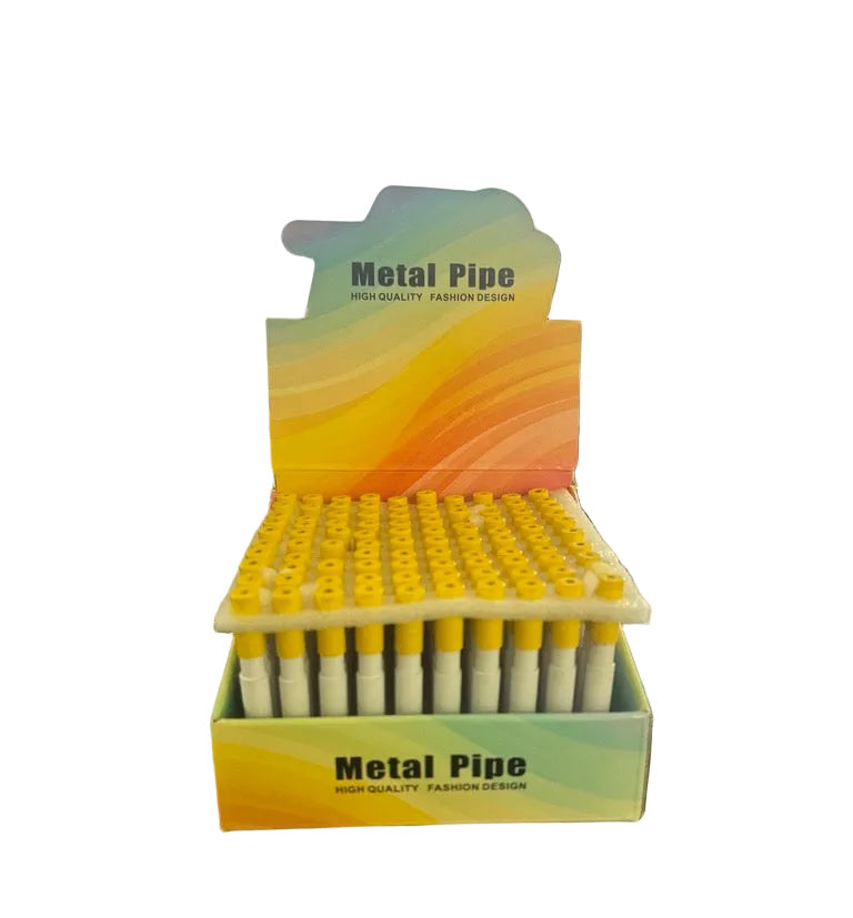 One Hitters - Metal Spring Loaded - 100ct