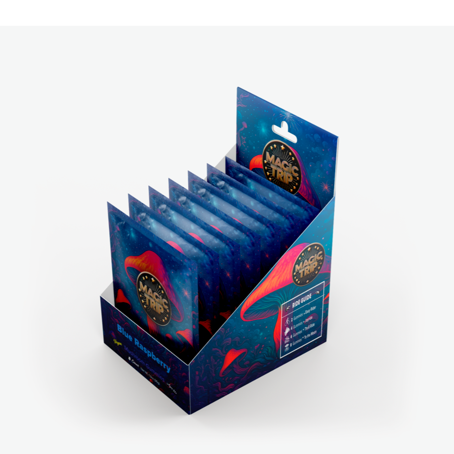 Magic Trip Mushroom Gummies - 8pk - 10ct