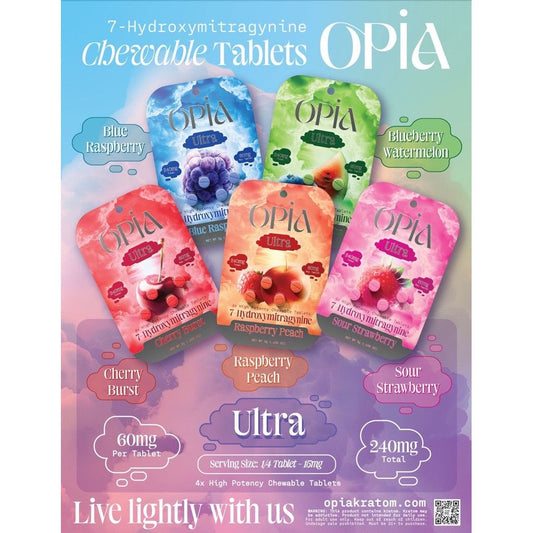 Opia - 60mg 7-OH Tabs - 4pk - 10ct